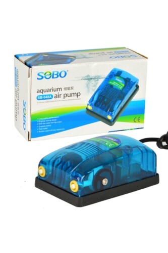 Sobo SB-648A Çift Çıkışlı Hava Motoru 5W 2x4 Lt/Min - 1