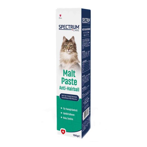 Spectrum Kedi Tüy Yumağı Önlemeyi Destekleyen Malt Macunu 100 gr - 1