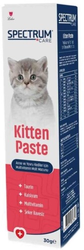 Spectrum Kitten Paste Yavru Kediler İçin Multivitamin Malt Macunu 30 gr - 1