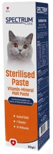 Spectrum Paste Kısırlaştırılmış Kediler İçin Vitamin Mineralli Malt Macunu 30 gr - Spectrum
