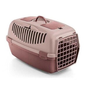 Stefanplast Gulliver 2 Kedi ve Küçük Irk Köpekler için Taşıma Çantası Rosy 55x36x35cm - Stefanplast