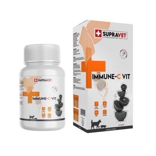 Supravet Immune Kedi ve Köpek İçin Bağışıklık Sistemi Güçlendirici Tablet (75 Tablet) - 1