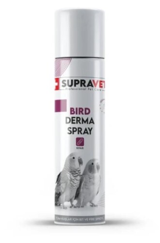 Supravet Kanarya Papağan Güvercin ve Muhabbet Kuşları Deri Bakım Spreyi 150 Ml - 1
