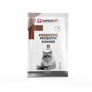Supravet Kedi Bağışıklık Güçlendirici Toz Probiyotik + Prebiyotik Takviyesi 1,5 gr - 1 Adet - Supravet