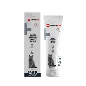 Supravet Kediler İçin Taurinli Multi Vitamin Kedi Macunu 100 gr - Supravet
