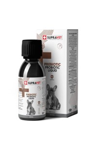 Supravet Köpek Bağışıklık Güçlendirici Sıvı Probiyotik + Prebiyotik Takviyesi 100 ml - Supravet