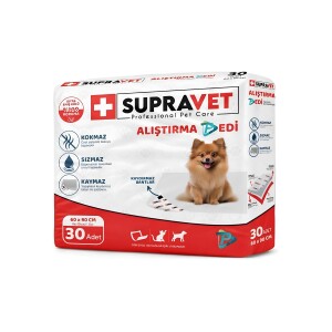 Supravet Köpek Çiş Eğitim Pedi 60x90 cm 30'lu - Supravet