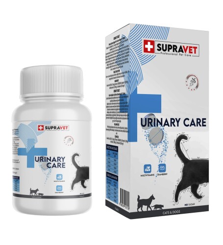 Supravet Urinary Care Kedi ve Köpek İçin İdrar Sağlığı Sistem Destekleyici Tablet (75 Tablet) - 1