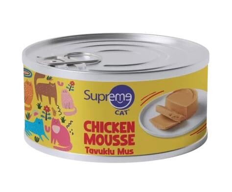Supreme Cat Püre Tavuklu Kedi Konservesi 85 gr - 1