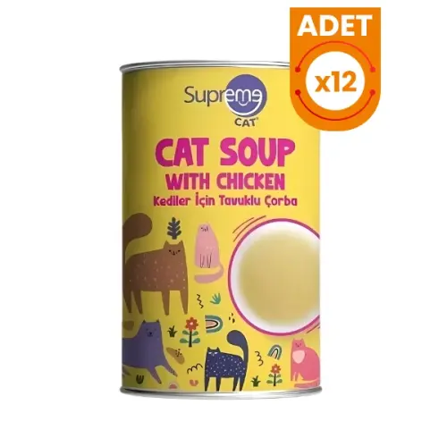 Supreme Cat Tavuklu Kedi Çorbası 135 Ml - 1