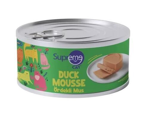 Supreme Ördekli Mus Kedi Konservesi 85 gr - 1