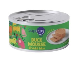 Supreme Ördekli Mus Kedi Konservesi 85 gr - Supreme