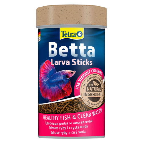 Tetra Betta Larva Sticks Çubuk Betta Balık Yemi - 1