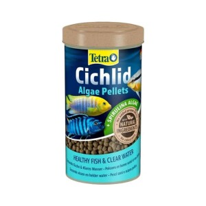 Tetra Cichlid Algae Bitkisel Cichlid Balık Yemi 500 Ml / 165 Gr - Tetra