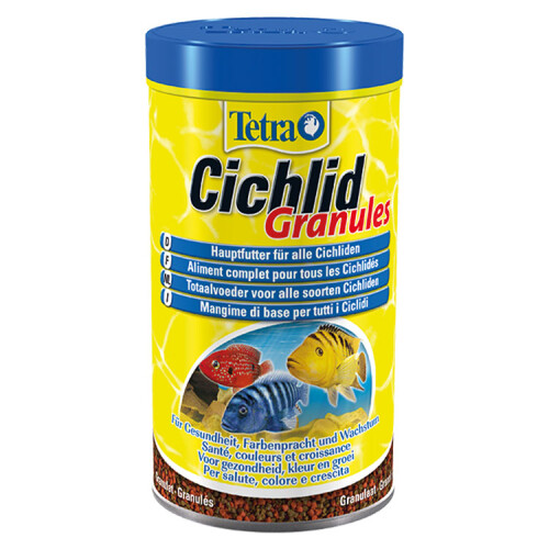Tetra Cichlid Granules Granül Cichlid Balık Yemi - 1