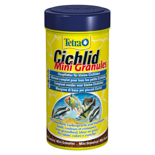 Tetra Cichlid Mini Granules Mini Granül Cichlid Balık Yemi - 1