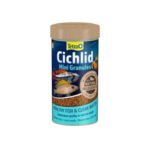 Tetra Cichlid Mini Granules Mini Granül Cichlid Balık Yemi 250 Ml - Tetra