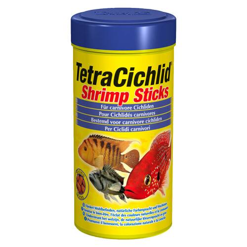 Tetra Cichlid Shrimp Sticks Cichlid Çubuk Balık Yemi - Karidesli - 1