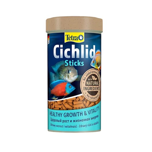 Tetra Cichlid Sticks Cichlid Çubuk Balık Yemi 1 Lt - 1