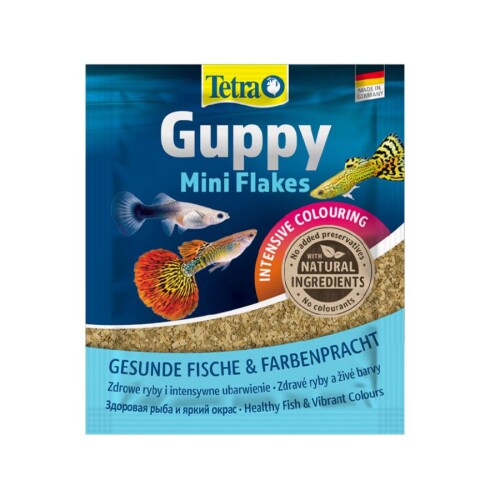Tetra Guppy Lepistes Balık Yemi 12 Gr - 1