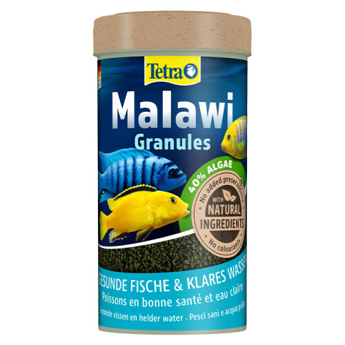 Tetra Malawi Granules Granül Bitkisel Ciclhid Balık Yemi - 1