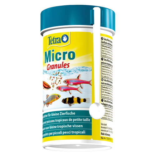 Tetra Micro Granules Granül Mikro Tropikal Balık Yemi - 1