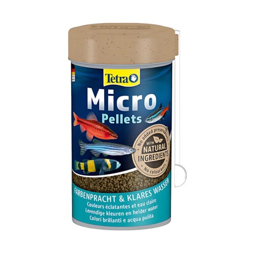 Tetra Micro Pellets Pelet Mikro Dip Balık Yemi 100 Ml / 64 Gr - 1