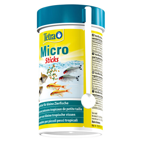 Tetra Micro Sticks Çubuk Mikro Tropikal Balık Yemi - 1