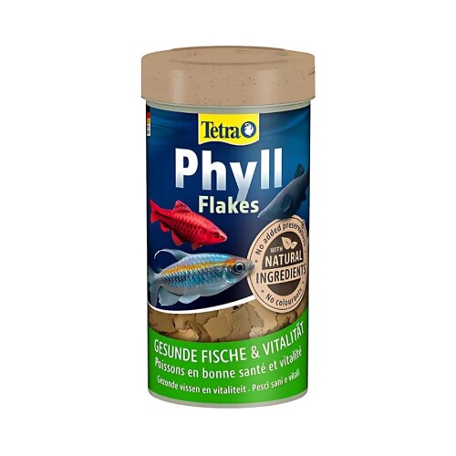 Tetra Phyll Flakes Bitkisel Tropikal Balık Yemi 250 Ml / 52 Gr - 1