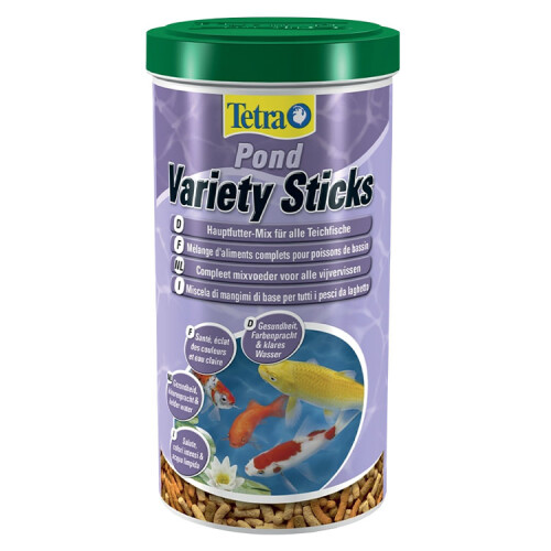 Tetra Pond Variety Sticks Çubuk Havuz Balıkları Yemi - 1