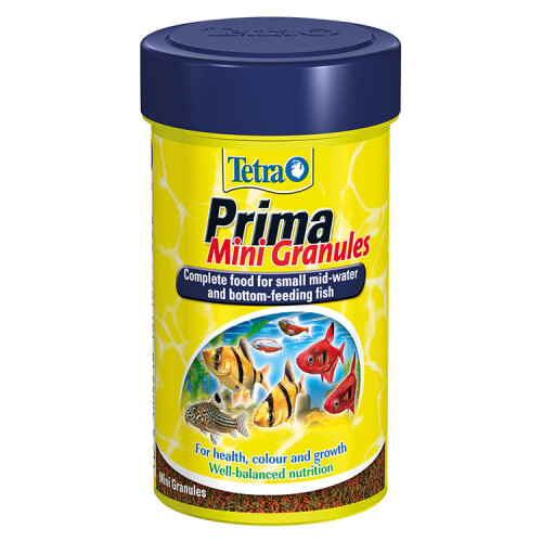 Tetra Prima Mini Granules Mini Granül Dip Balık Yemi - 1