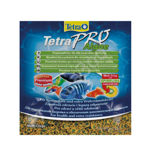 Tetra Pro Algae Crisps Otçul Süs Balık Yemi 12 Gr - 1