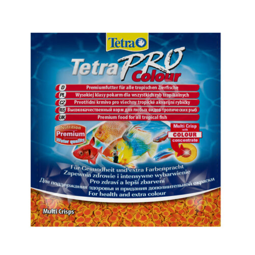 Tetra Pro Colour Renklendirici Tropikal Balık Yemi 12 Gr - 1