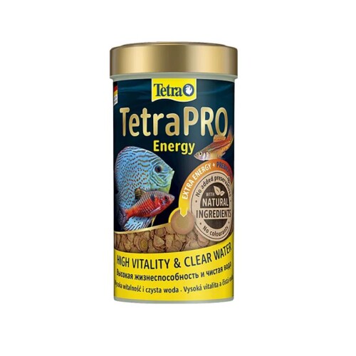 Tetra Pro Energy Multi Cripis Yüksek Enerjili Tropikal Balık Yemi 110 Gr - 1
