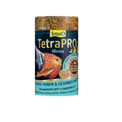 Tetra Pro Menu Tropikal Pul Balık Yemi 250 Ml - 1