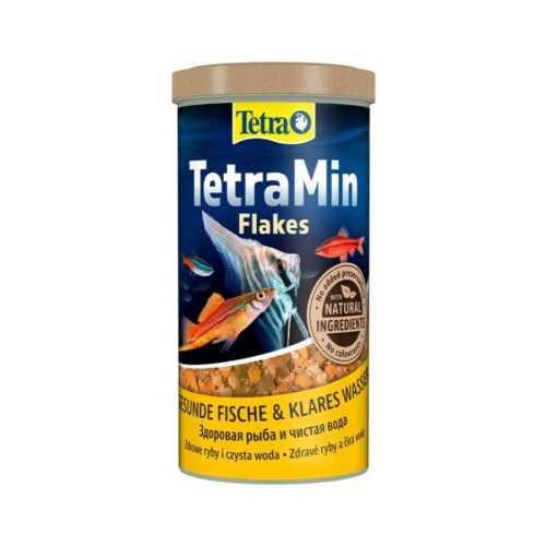 Tetra Tetramin Flakes Tropikal Pul Balık Yemi 1 Lt - 1