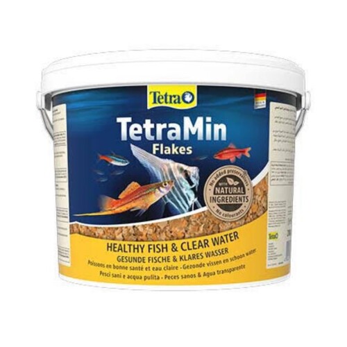 Tetra Tetramin Flakes Tropikal Pul Balık Yemi 10 Lt - 1