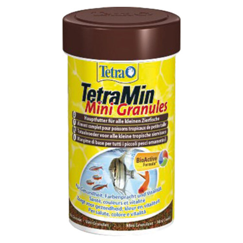 Tetra Tetramin Mini Granules Mini Granül Süs Balık Yemi - 1