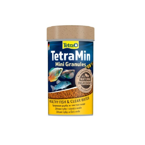 Tetra Tetramin Mini Granules Mini Granül Süs Balık Yemi 100 Ml / 45 Gr - 1