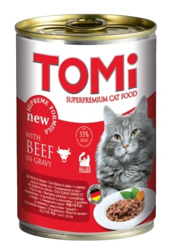 Tomi Dana Etli Yetişkin Kedi Konservesi 400 Gr - 1