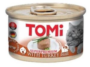 Tomi Hindili Ezme Yetişkin Kedi Konservesi 85 gr - Tomi