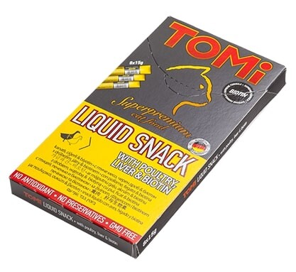 Tomi Kedi Kreması Kümes Hayvanlı Ciğer ve Biotin 8 X 15 gr - 1