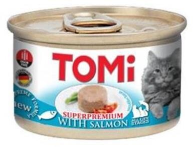 Tomi Somonlu Ezme Pate Yetişkin Kedi Konservesi 85 gr - 1
