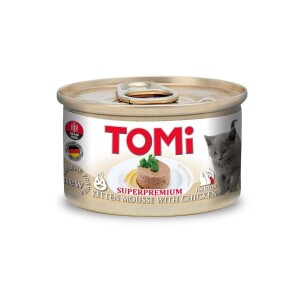 Tomi Tavuklu Yavru Kedi Konservesi 85 Gr - Tomi
