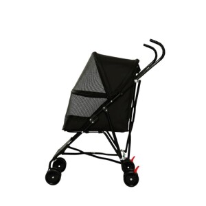 Tommy Evcil Hayvan Arabası 60x43x94 cm Siyah Max 15 kg - 2