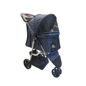 Tommy Evcil Hayvan Arabası 87x50x107cm Lacivert Max 20 Kg - 2