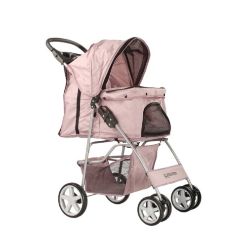 Tommy Evcil Hayvan Arabası 82x46x99cm Pembe Max 15 Kg - 1