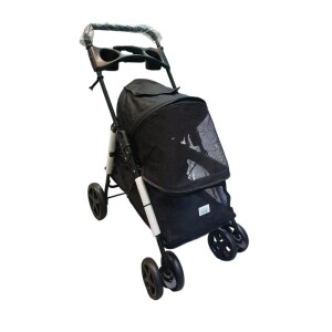 Tommy Evcil Hayvan Arabası 85x46x*91,5cm Siyah Max 15 Kg - Tommy