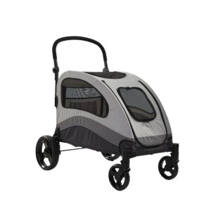 Tommy Evcil Hayvan Arabası 90x73x108 Cm Gri Max 60 Kg - 2