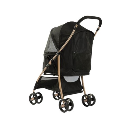 Tommy Evcil Hayvan Arabası Siyah 67x47x98 Cm Max 15 Kg - 3